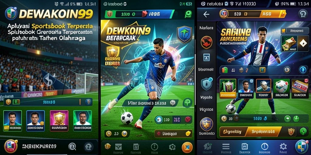 Tampilan gameplay DEWAKOIN99 saat melakukan taruhan olahraga yang menarik.