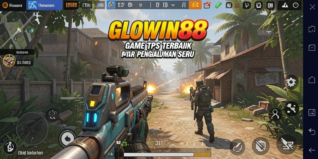Gameplay intens GLOWIN88 yang menegangkan dan seru.