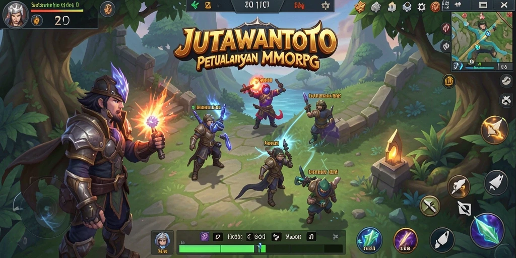 Tangkapan layar gameplay <strong>JUTAWANTOTO</strong> yang penuh aksi dan petualangan.