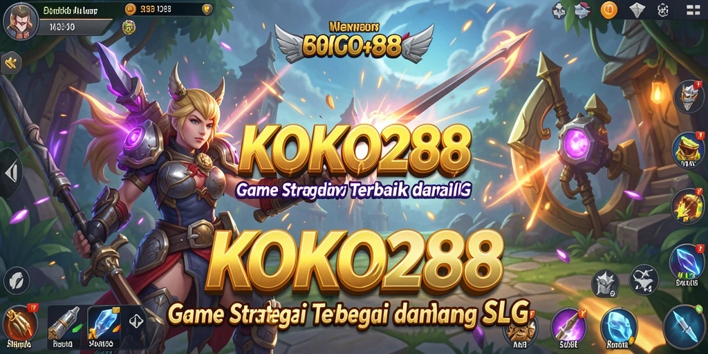 Tampilan menarik dari gameplay KOKO288 dengan strategi SLG.