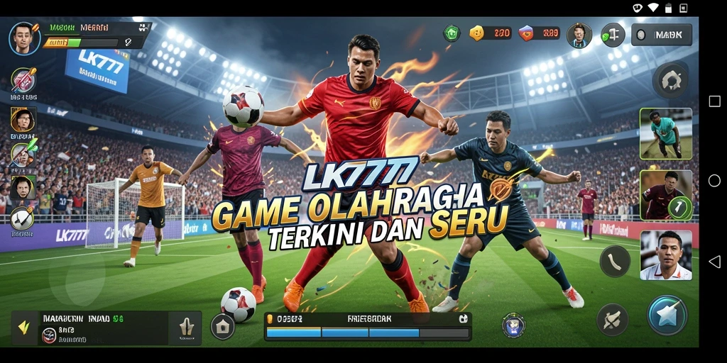 Tampilan seru gameplay LK777 dalam pertandingan olahraga.