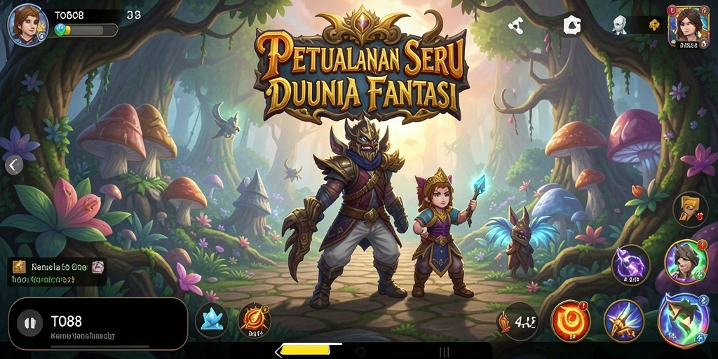 Screenshot gameplay TO88 menampilkan petualangan yang menakjubkan.